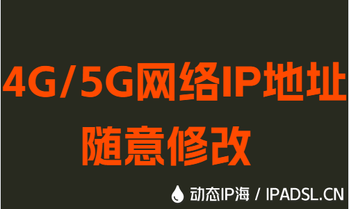 4G/5G網絡IP地址隨意修改