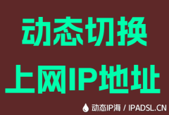 動(dòng)態(tài)切換上網(wǎng)IP地址